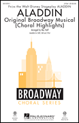 Aladdin Choral Highlights Two-Part choral sheet music cover